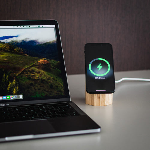 AuraWood MagSafe Wireless Charger Stand